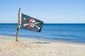 Pirates Flag Royalty Free Stock Photo