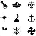 Pirates icon set