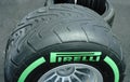 Pirelli F1 Race tyres Royalty Free Stock Photo