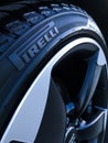 Pirelli tire close up