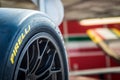 Pirelli tyres in Circuit de Barcelona, Catalonia, Spain