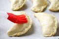 Pirogi, cooking process