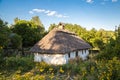 Pirogovo museum in a summer day, Kiev, Ukraine