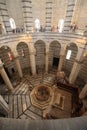 Pisa baptistery interior