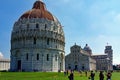 Pisa Baptistry, Cathedral and Leaning Tower, Italy