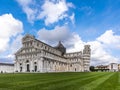 Pisa Cathedral with the Leaning Tower behind, Pisa, Italy Royalty Free Stock Photo