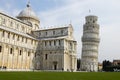 Pisa Cathedral & Leaning Tower - Italy Royalty Free Stock Photo