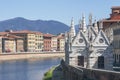 Pisa: church of Santa Maria della Spina on the banks of the Arno river