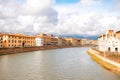 Pisa cityscape view Royalty Free Stock Photo