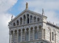 Pisa - Detail of the facade of the cathedral Royalty Free Stock Photo