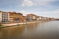 Pisa town river Arno