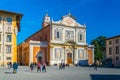 PISA, ITALY, MARCH 14, 2016: Santo Stefano dei Cavalieri is a church in central Pisa located on Piazza dei Royalty Free Stock Photo