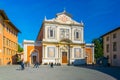 PISA, ITALY, MARCH 14, 2016: Santo Stefano dei Cavalieri is a church in central Pisa located on Piazza dei Royalty Free Stock Photo