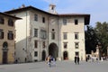 Palazzo dell Orologio on Knights Square in Pisa, Italy