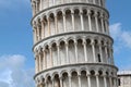Pisa leaning tower detail Royalty Free Stock Photo