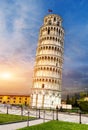 Pisa leaning tower, Italy Royalty Free Stock Photo