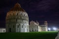 Pisa, Piazza dei Miracoli by night