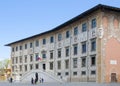 Pisa: the Scuola Normale Superiore university in Piazza dei Cavalieri square Royalty Free Stock Photo