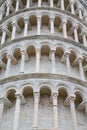 Pisa Tower Columns Royalty Free Stock Photo