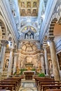 Pisa Tuscany Italy. The interior of the Cathedral Royalty Free Stock Photo