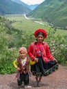 Children at Mirador Taray near Pisac in Peru