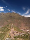 Pisac Ruins Royalty Free Stock Photo
