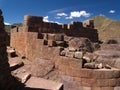 Pisac Ruins Royalty Free Stock Photo