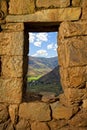 Pisac ruins Royalty Free Stock Photo