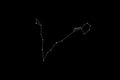 Pisces constellation, Cluster of stars, Fishes constellation