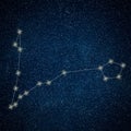 Pisces Constellation. Zodiac Sign Pisces constellation