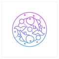 Pisces gradient icon