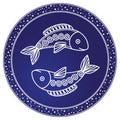 Pisces Astrology Sign, Zodiac and Horoscope Symbol