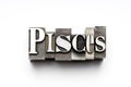 Pisces Zodiac Sign Royalty Free Stock Photo