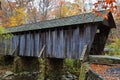 Pisgah Covered Bridge Royalty Free Stock Photo