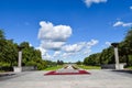 Piskaryovskoye memorial cemetery in Leningrad