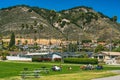 Pismo Beach, charming beach town in California Central Coast. View from Spyglass Park Royalty Free Stock Photo