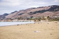 Pismo State Beach on a cloudy but warm day, California