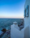 Piso Livadi beach on Paros Greece island