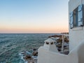 Piso Livadi beach on Paros Greece island