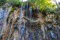 Pisoaia waterfall in the Carpathian mountains, Apuseni, Romania, Alba County Royalty Free Stock Photo