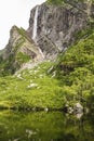 Mare Falls on Western Brook Pond