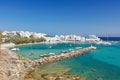 Pisso Livadi beach in Paros, Greece Royalty Free Stock Photo