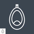 Pissoir line icon