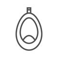 Pissoir line icon