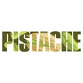 Pistache sign Royalty Free Stock Photo