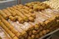 Pistachio baklava. Traditional Middle Eastern Flavors