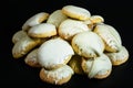 Pistachio biscuits Royalty Free Stock Photo