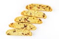 Pistachio cranberry biscotti