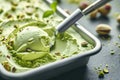 pistachio ice cream delight