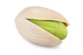 Pistachio isolated on white background with clipping path and full depth of field Royalty Free Stock Photo